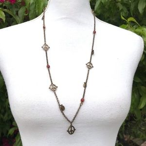 Lucky brand long necklace jewelry